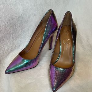 JESSICA SIMPSON Cassini heels 👠